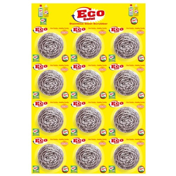 Eco Clean Stainless Steel Scrubber - Single Pack